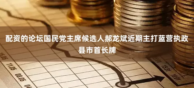 配资的论坛国民党主席候选人郝龙斌近期主打蓝营执政县市首长牌